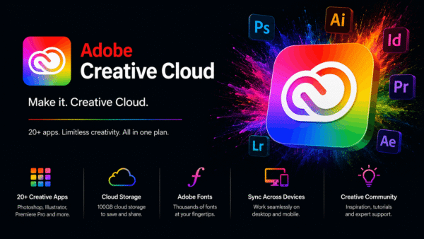 Adobe Creative Cloud — 1 Year