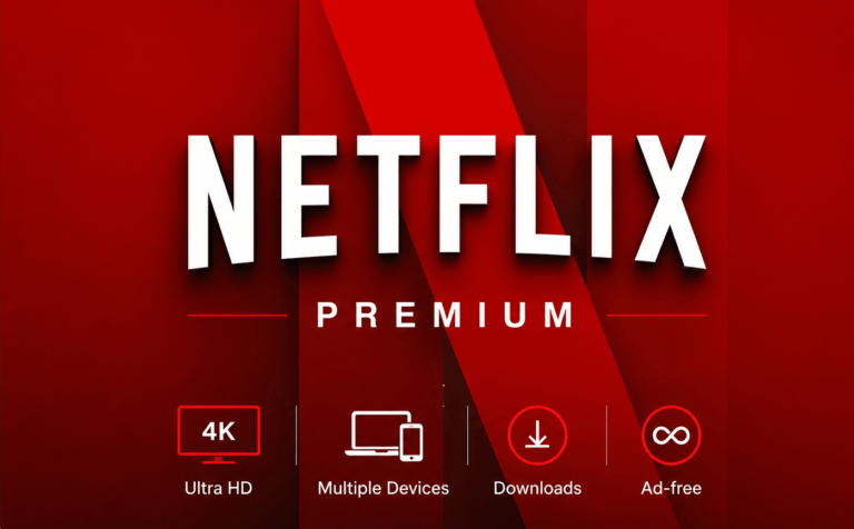 Netflix Premium — 6 Months